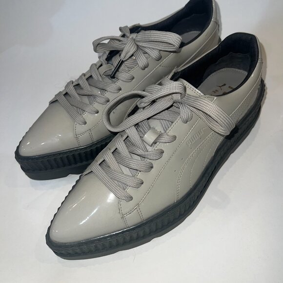 FENTY BY RIHANNA x PUMA Pointy Platform Creeper Dove Gray - Men's US 9 - UNWORN - Picture 2 of 7